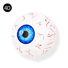 Blue eye with red blood vessels on a white background, labeled '4D'.