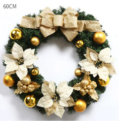 60cm Christmas Wreath for Holiday Decor and Display