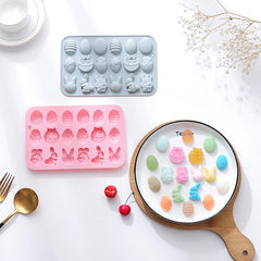 Easter Egg Fondant Molds