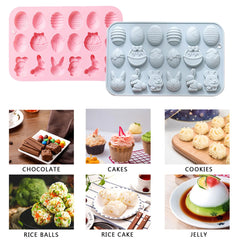 Easter Egg Fondant Molds