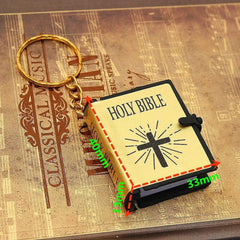 Mini Holy Bible Keychain