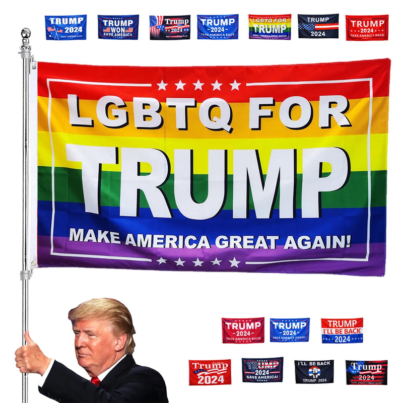 Trump 2024 Flags 3x5 Feet | MAGA