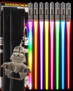 Lightsaber Chopsticks Light Up Star Wars LED Reusable 8 Color Modes 4 PAIRS