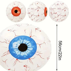 Scary Eyeball & Pumpkin Balloons
