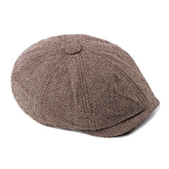 British Style Octagonal Hats Winter