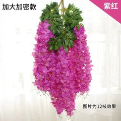 Artificial Wisteria Flower Garland
