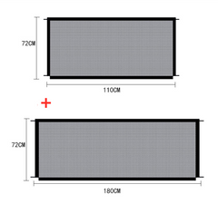 Black Foldable Protection Pet Safety Gate