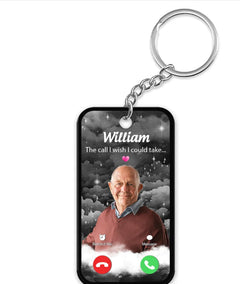 Personalized Acrylic Photo Keychain