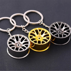 Metal Car Keychain | Wheel