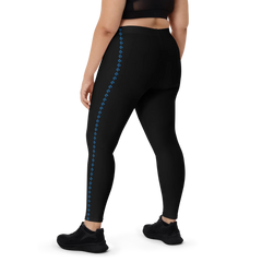 Festivano Line Black Leggings