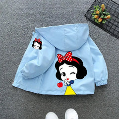 Children's Jacket | Elsa, Mickey, Minnie, White Snow